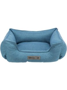   Trixie Talis Bed - négyszögletes, peremes fekhely (kék) kutyák részére (60x50cm)