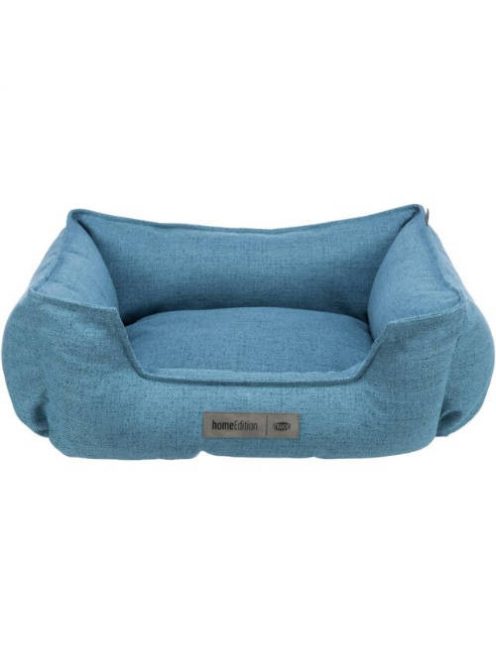 Trixie Talis Bed - négyszögletes, peremes fekhely (kék) kutyák részére (60x50cm)
