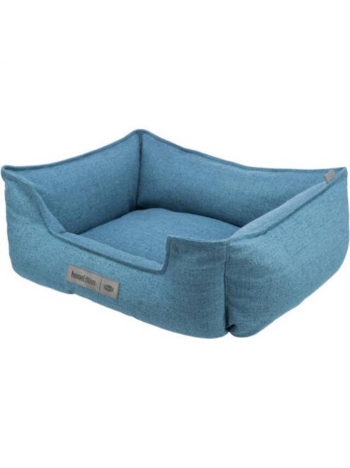Trixie Talis Bed - négyszögletes, peremes fekhely (kék) kutyák részére (80x60cm)