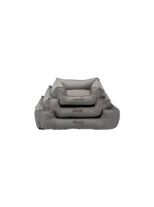 Trixie Talis Bed - négyszögletes, peremes fekhely (szürke) kutyák részére (80x60cm)