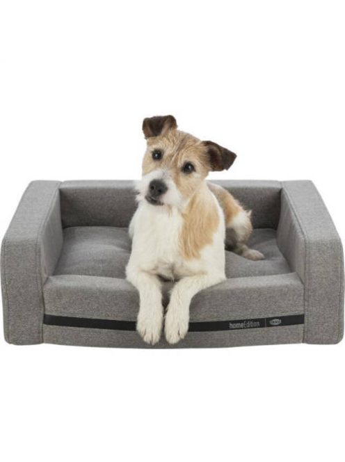 KT24:Trixie CityStyle Sofa - szögletes fekhely (világosszürke) kutyák részére (90x70cm)
