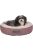 Trixie Felicia bed,round - kerek,peremes fekhely (berry/pink) kutyák és macskák részére (Ø50cm)