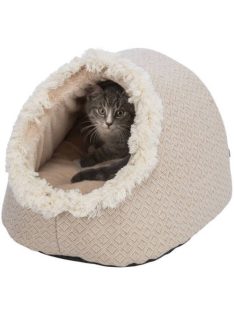  Trixie Boho Cave - plüss barlang (bézs) macskák részére (35x26x41cm)