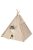 Trixie Cave Tipi Boho - vászon (pamut) barlang (bézs) macskák részére (55x65x55cm)