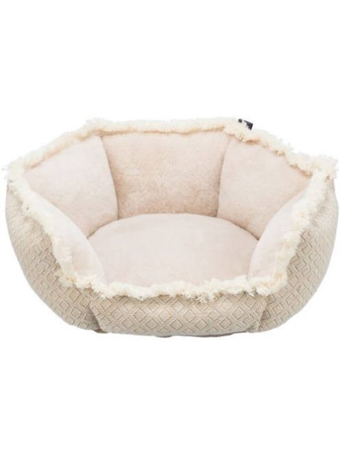 Trixie Boho Bed - Peremes fekhely (bézs, mintás) kutyák részére (50x50cm)