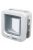 Trixie SureFlap 4-Way Cat Flap - kutya és macskaajtó mikrochip azonosítással (fehér) 21x21cm