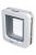 Trixie SureFlap 4-Way Flap - kutya és macskaajtó mikrochip azonosítással (fehér) 26,2x28,1cm