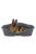 Trixie Plastic Bed Sleeper - műanyag fekhely (sötétszürke) kutyák részére  (56x41cm)