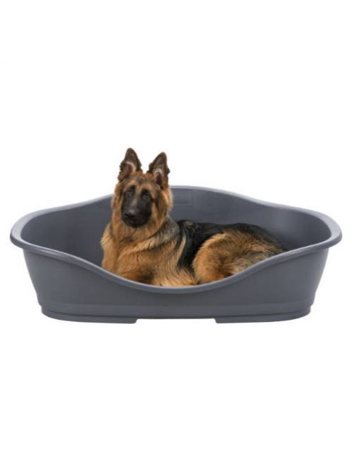 Trixie Plastic Bed Sleeper - műanyag fekhely (sötétszürke) kutyák részére  (56x41cm)