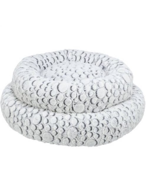 Trixie Mila Bed - kerek, peremes fekhely (fehér/szürke) macskák részére (Ø50cm)