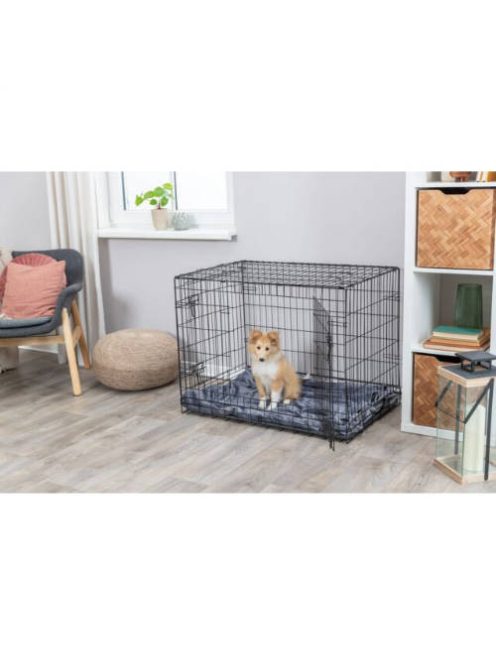 Trixie Home Kennel "L" – szobakennel (horganyzott fém,fekete) kutyák részére (109x79x71cm)