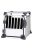 Trixie Transport Box - Aluminium szállítóbox (ezüst) 48×57×64cm M-L (max:30kg)