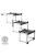 Trixie 3-step folding steps - 3 fokos lépcső (aluminium) 37cm-57cm-120cm/max.75kg
