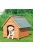 Trixie Cottage Dog Kennel - kutyaház (sátortetős) 77x82x88cm