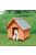 Trixie Cottage Dog Kennel - kutyaház (barna) sátortetős (M-L) 83x87x101cm