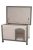 Trixie Classic Dog Kennel - kutyaház (szürke) féltetős (M-L) 104x72x68cm