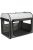 Trixie Soft Kennel Basic - szállító box (világoskék/sötétkék) kutyák részére (M-L) 70X75X95cm