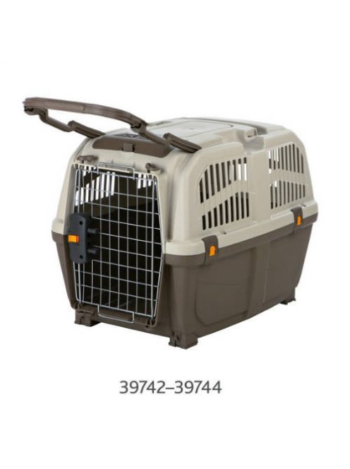 Trixie Transport Box Skudo - szállítóbox (tópszín) kutyák részére (max:35kg) 59x65x79cm (M)