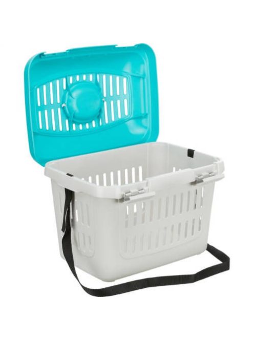 Trixie Midi-Capri Transport Box - szállító box (kék/szürke) macskák részére (44x32x33cm)