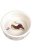 Trixie Ceramic Bowl - kerámia tál (fehér, mintás) macskák részére (0,2l /Ø12cm)