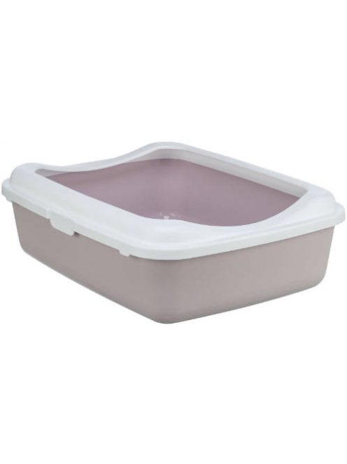 Trixie Litter Tray - peremes macska wc (világos lila/fehér) macskák részére (37x15x48cm)