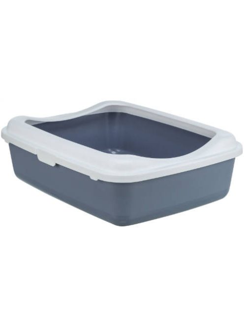 Trixie Litter Tray - peremes macska wc (lila/fehér) macskák részére (37x15x48cm)