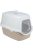 Trixie Vico Cat Litter Tray - Fedeles macska WC (mályva/fehér) 40x40x56cm