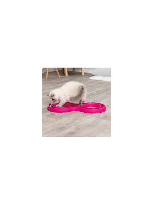 Trixie Flashing Ball Race - játék (világító labda pályával) macskák részére (65x31cm)