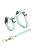 Trixie Junior Harness with Lead - hám és póráz szett (mintás) kölyökmacskák részére (21–33 cm/8 mm, 1.20 m)