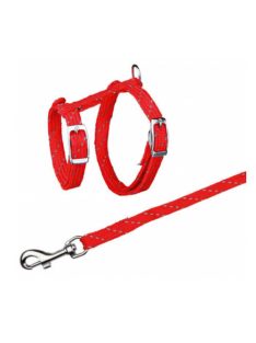   Trixie Harness with Lead, Reflecting - hám és póráz szett (fényvisszaverő) macskák részére (27-45cm/10mm)
