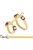 Trixie Cat Harness with Lead - hám és póráz szett (okkersárga színben) macskák részére (27–45 cm/13 mm, 1.20 m)