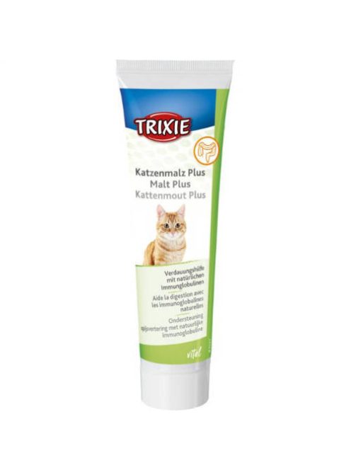 Trixie Cat Malt Plus - kiegészítő táplálék (szőroldó paszta, immunglobinnal) macskák részére (100g)