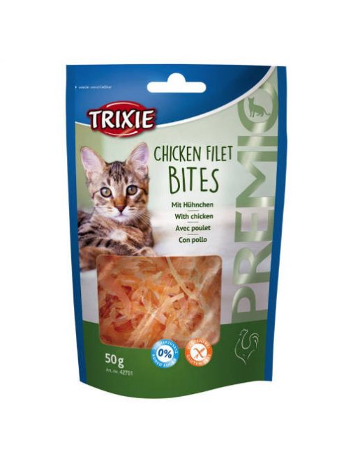 Trixie Premio Chicken Filet Bits - jutalomfalat (csirke) macskák részére (50g)