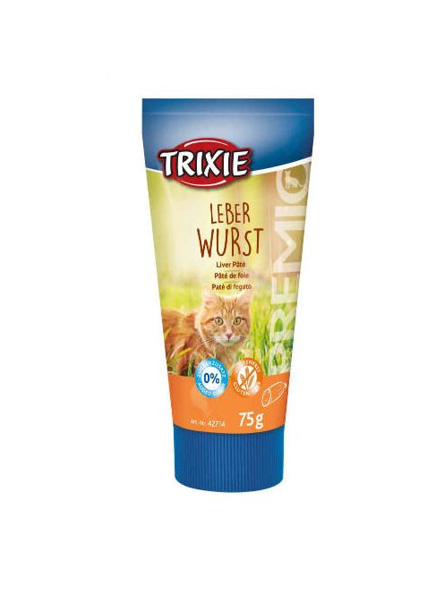 Trixie Premio Leber Wurst Creme - jutalomfalat krém (májas) macskák részére (75g)