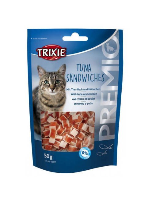 Trixie Premio Tuna Sandwiches - jutalomfalat (tonhal) macskák részére (50g)