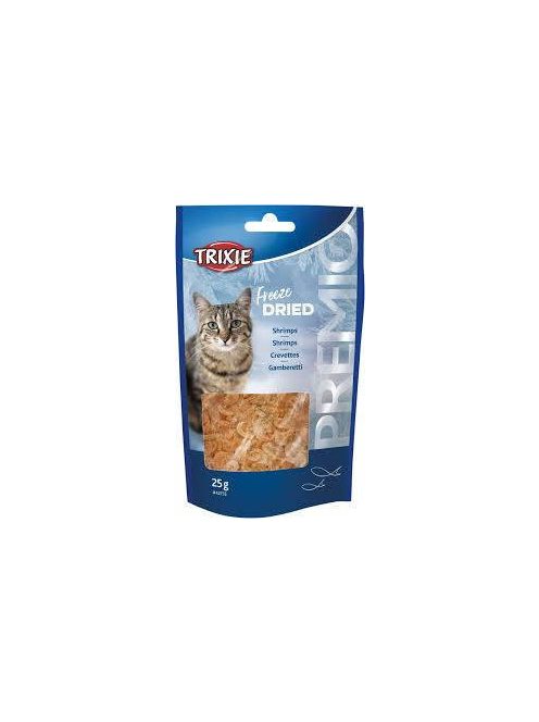 Trixie PREMIO Freeze Dried Shrimps - jutalomfalat (garnélarák) macskák részére (25g)