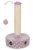 Trixie Junior Scratching Post - kaparófa (világoslila) kölyök macskák részére (47cm/Ø6cm)