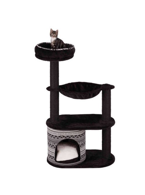 Trixie Giada Scratching Post - kaparófa (fekete/fehér) macskák részére (112cm)