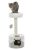 Trixie Nuria Scratching Post - kaparófa (fehér/szürke) macskák részére (71cm)