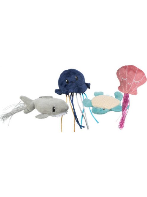 Trixie sea animal - játék (tengeri állatkák) macskák részére (5-8cm), többféle