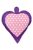 Trixie Hearth whit bell - játék (szív) macskák részére (11cm)