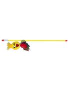 Trixie Playing Rod with Smiley - játék macskapeca (szmájli) macskák részére (50cm)