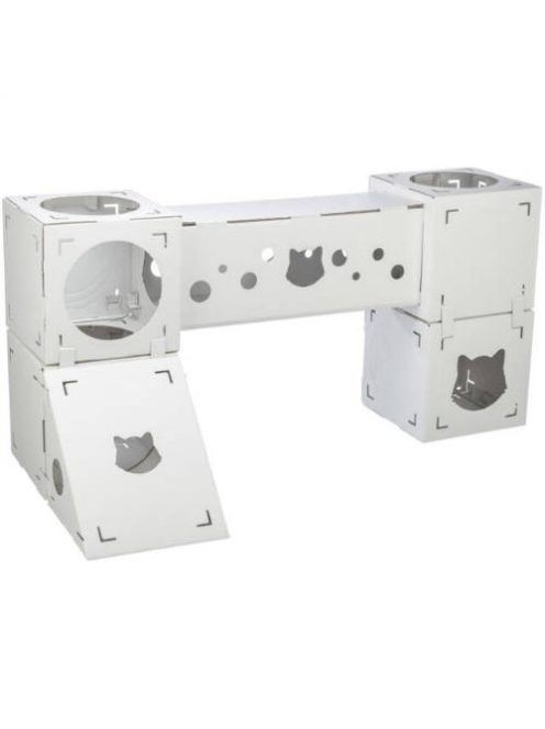 Trixie Finca Felice cat furniture - macskabútor (fehér,karton) macskák részére (125×62×62cm)