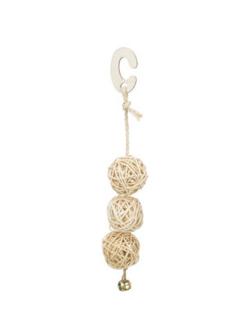 Trixie Rattan Balls - játék (rattan labda) díszmadarak részére (3db/24cm)