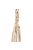 KT24:Trixie Leather toy with wooden pearls - játék (fagyöngy,bőr) díszmadarak részére (50cm)
