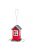 trixie Bird Feeder - vadmadár etető (ház forma,piros) 19x20x19cm