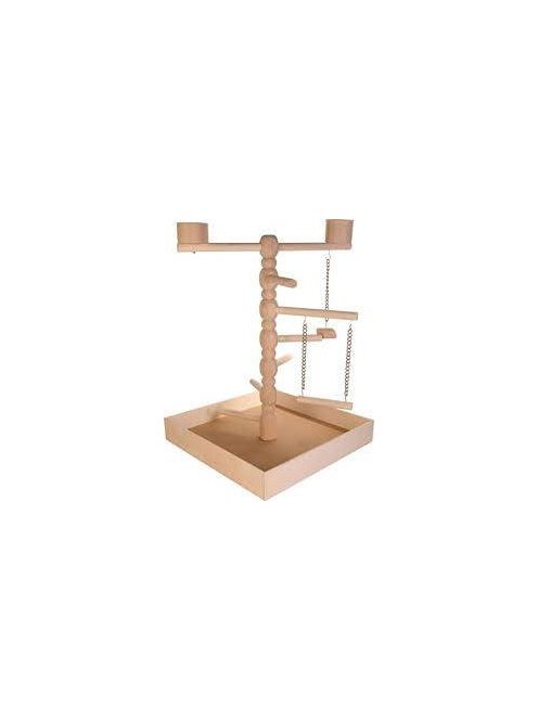 Trixie Wooden Playground - játszótér (fa) díszmadarak részére (41x55x41cm)