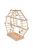 Trixie Wooden Ladder Playground - játszótér létrával (fa) díszmadarak részére (44x44x16cm)