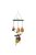 Trixie Wooden Toy on a Rope - Fajáték kötéllel nagypapagájok részére (24cm)