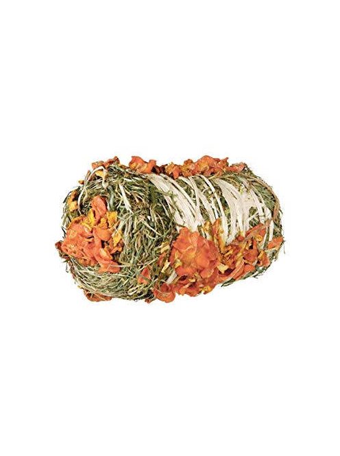 Trixie Hay Bale Pumpkin and Carrot - kiegészítő eleség (szénabála, tökkel és répával) rágcsálók részére (ø10×18cm) 200g